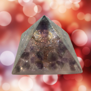 Piramide categorie 6 amethyst glas