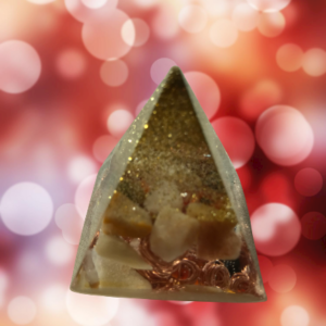 Piramide categorie 6 glitter goud